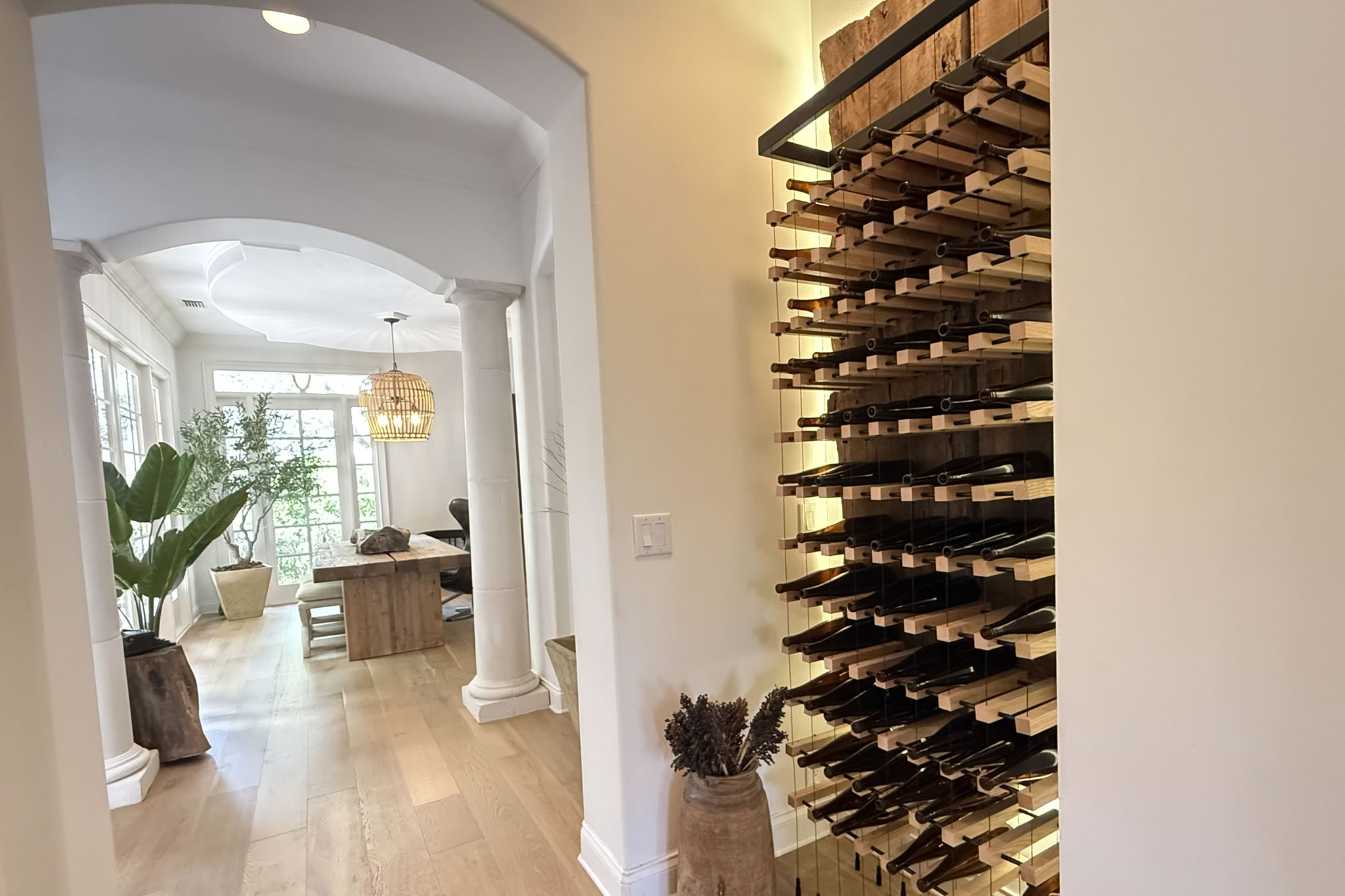 Wine Storage and Beverage Bar